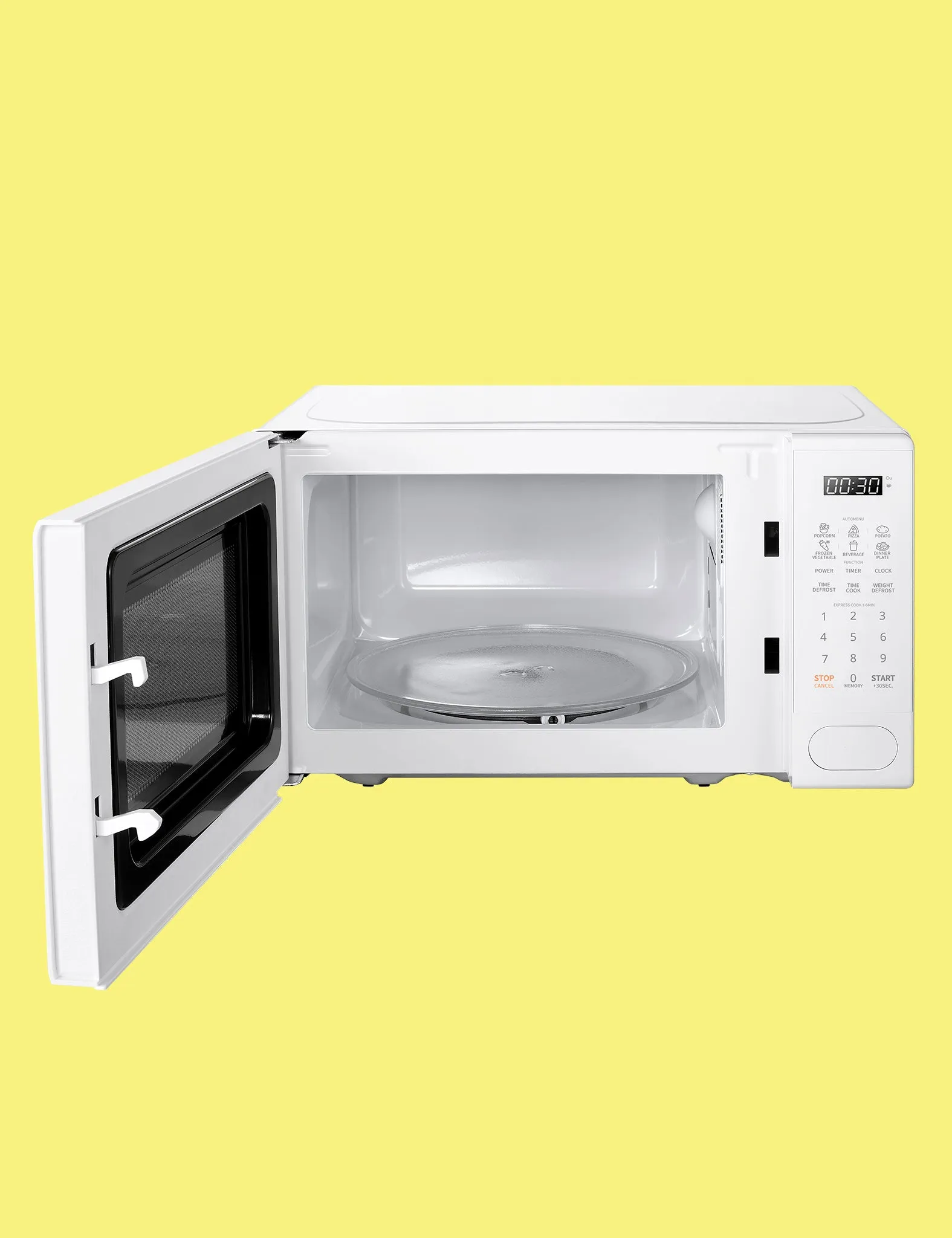 0.7 Cu.ft Retro Countertop Microwave - White