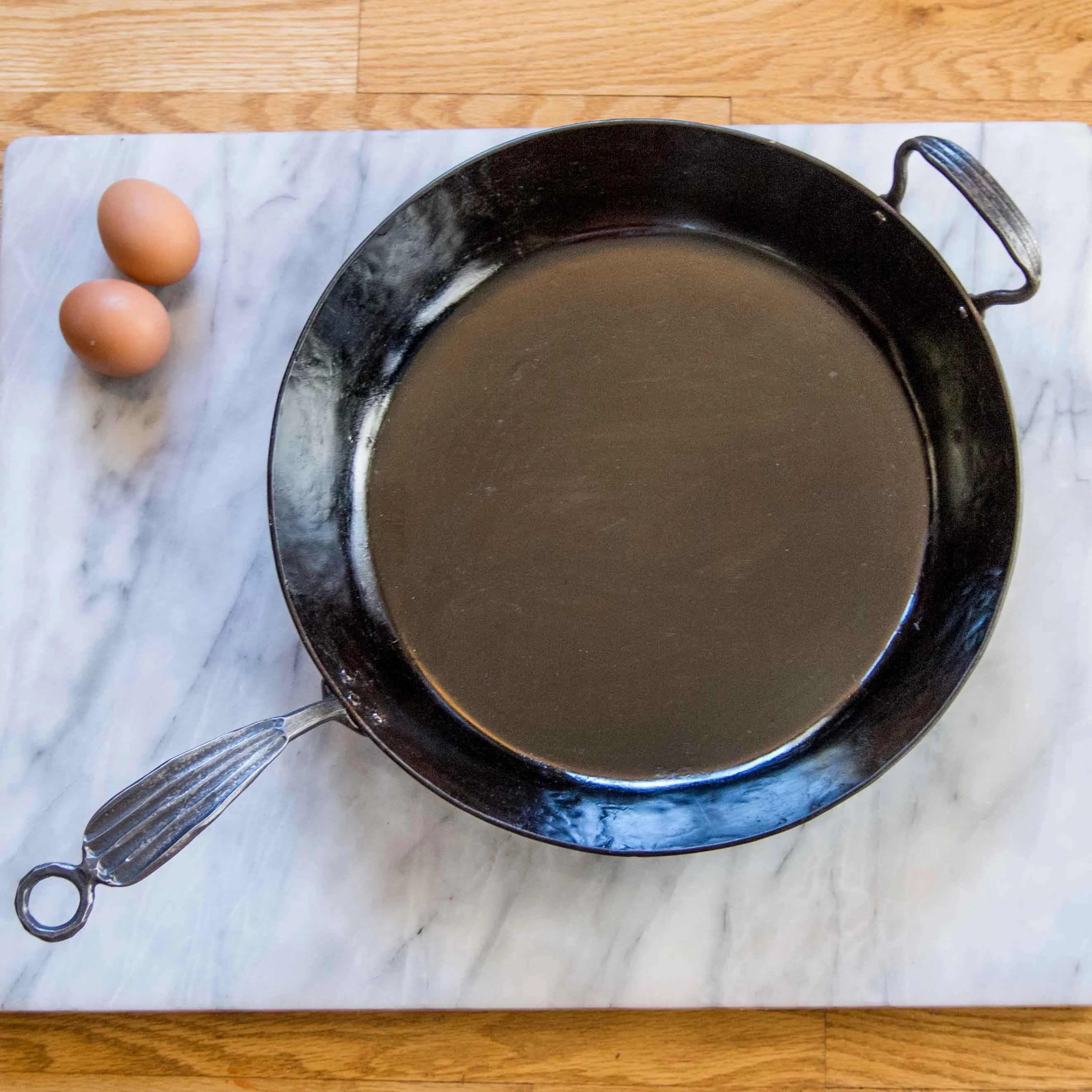 13" Carbon Steel Sauté Pan.