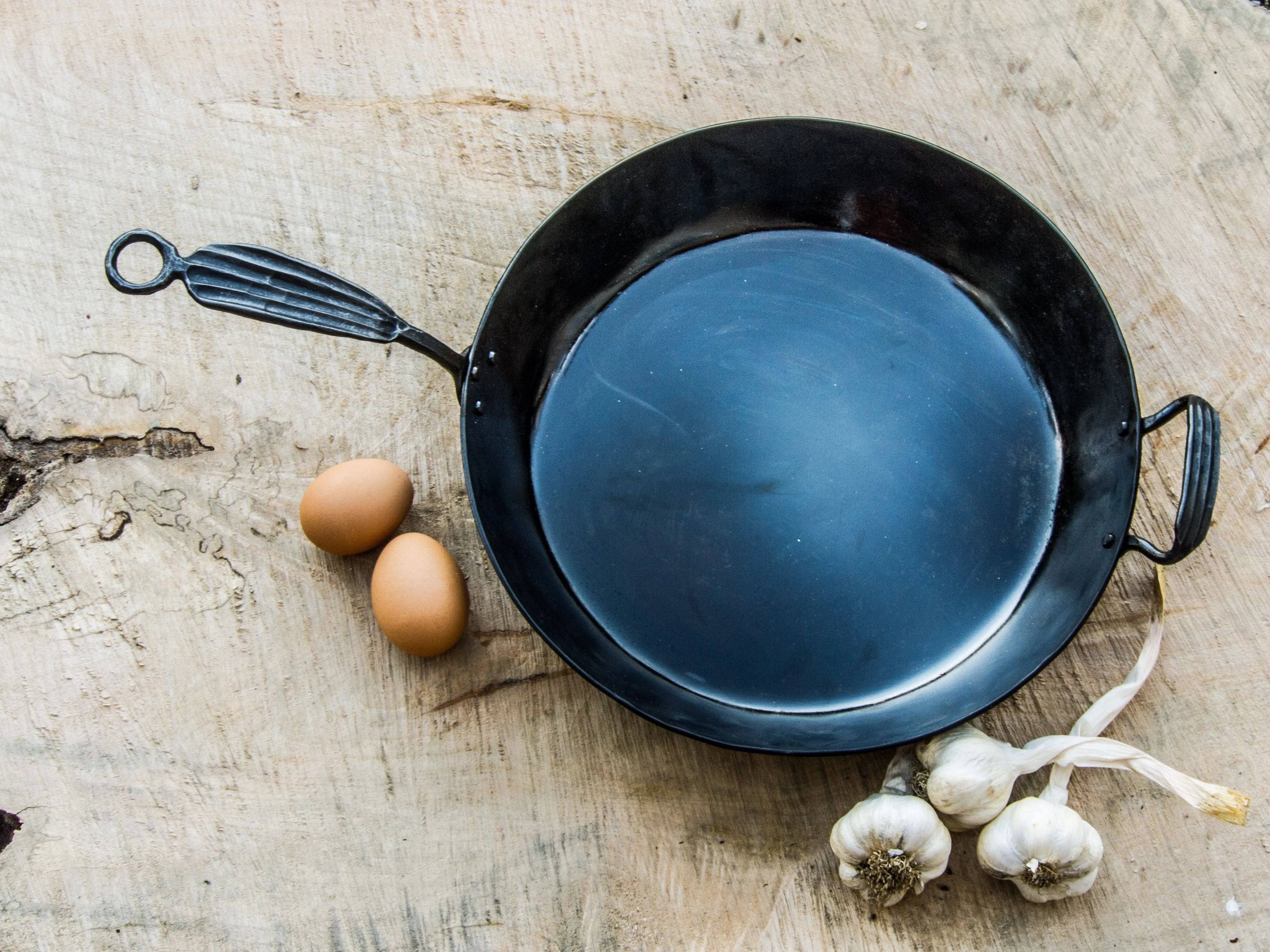 13" Carbon Steel Sauté Pan.