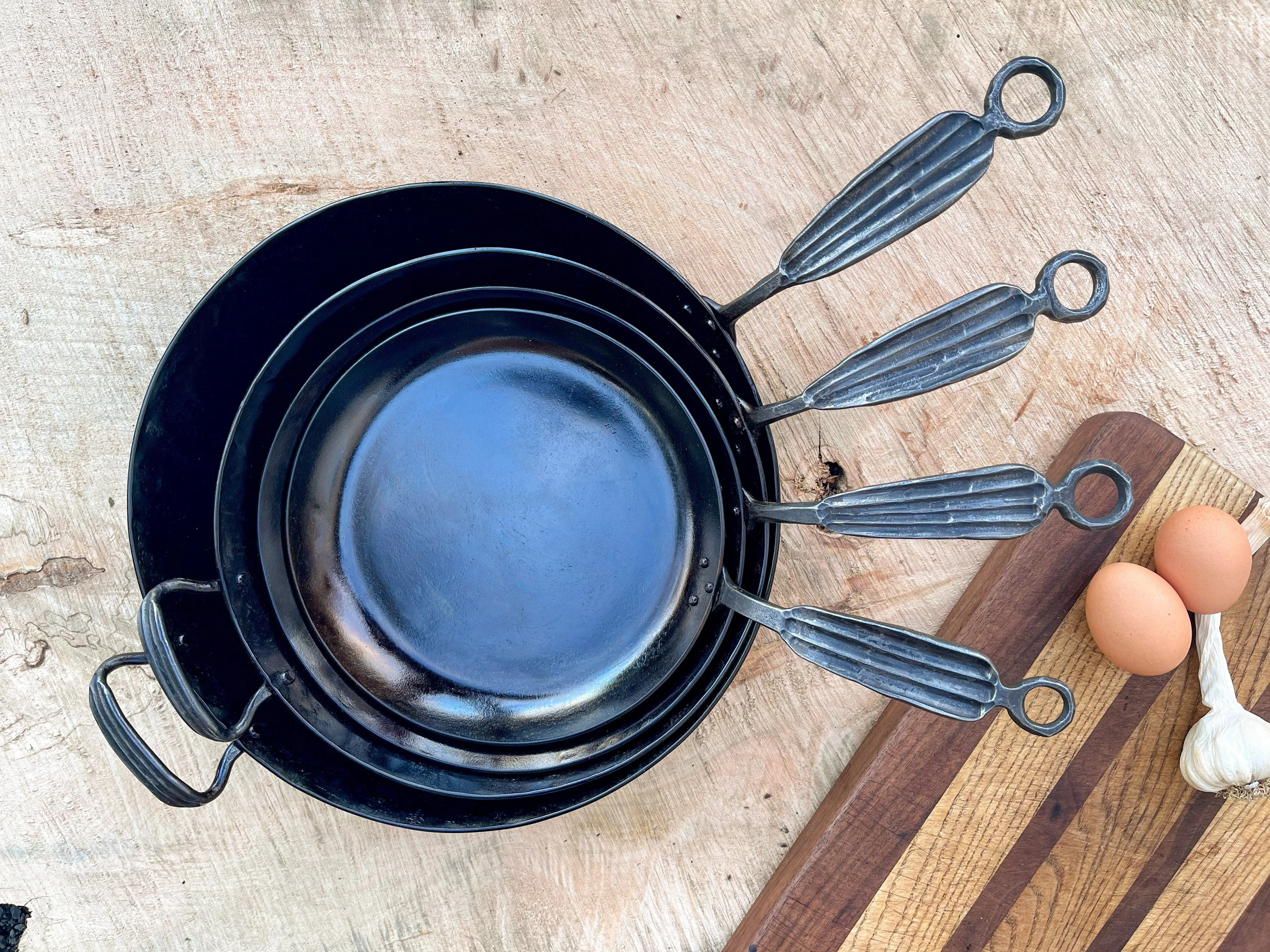 13" Carbon Steel Sauté Pan.