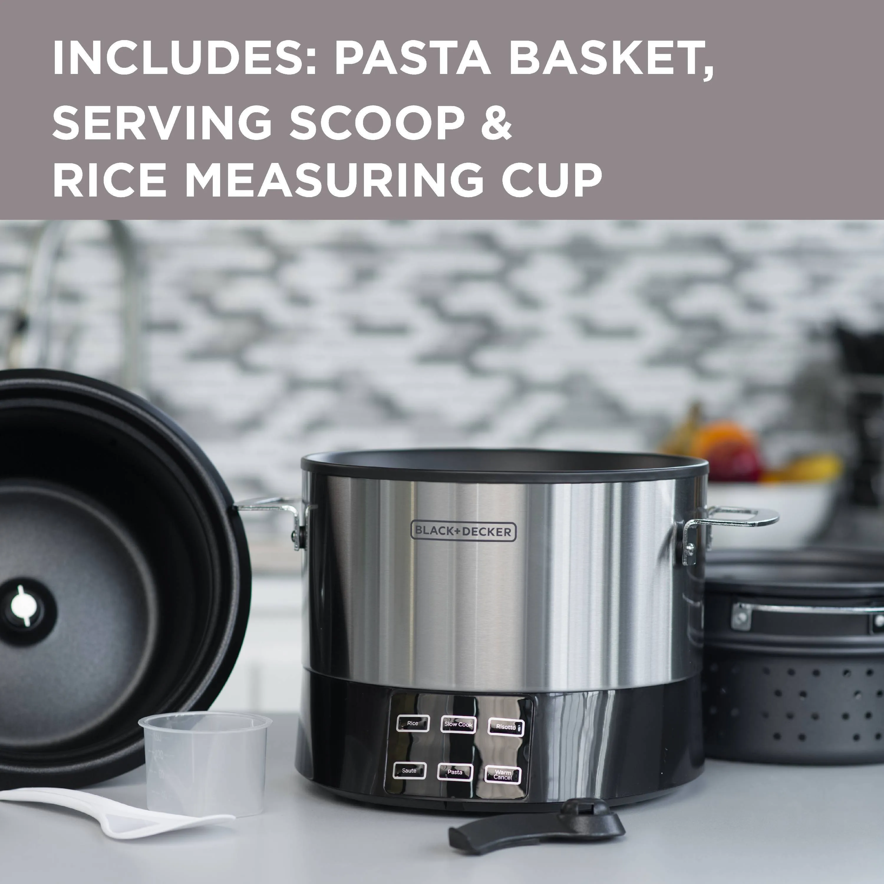 6-in-1 Stirring Rice & Risotto Cooker