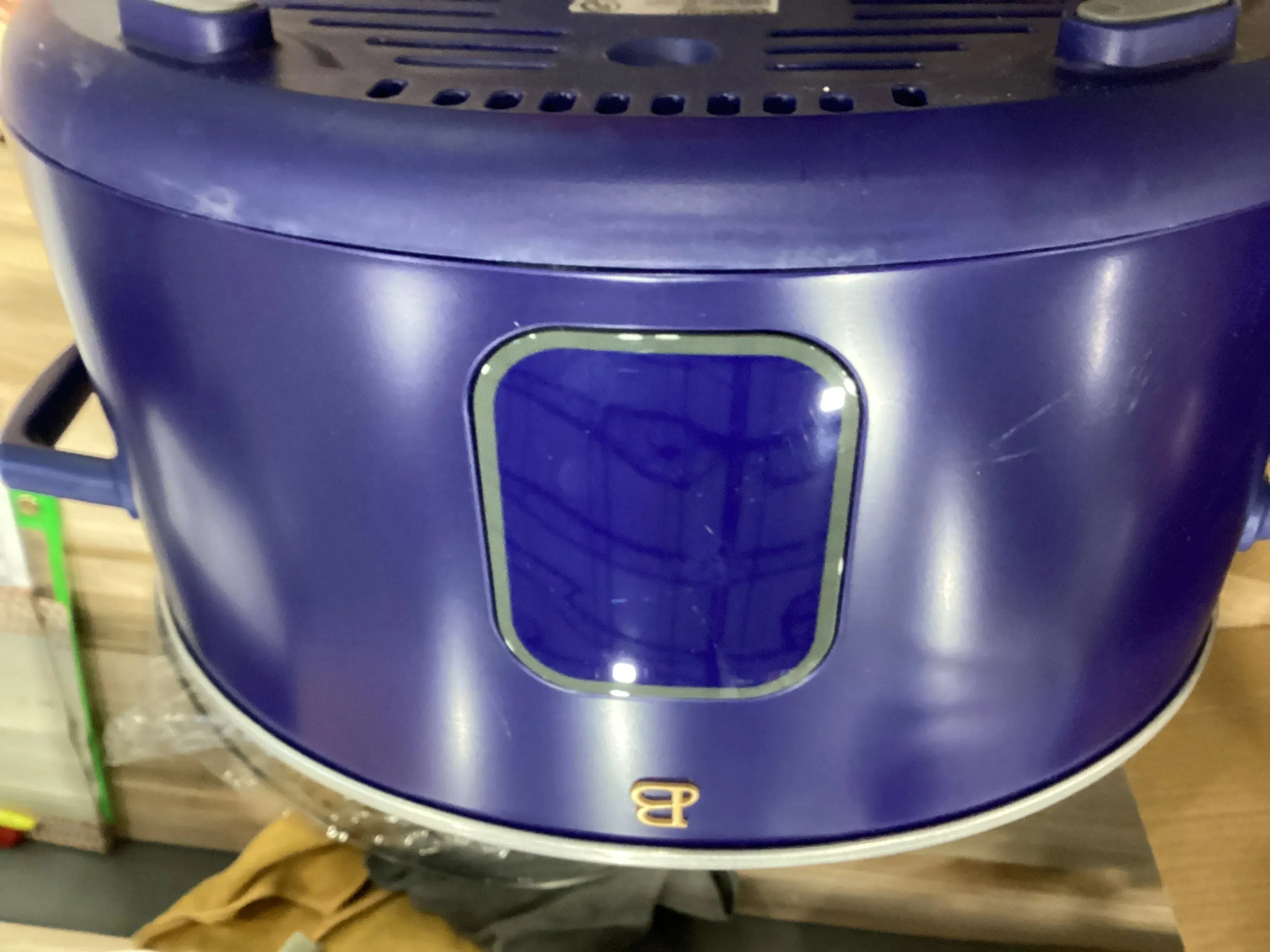 6 Qt Programmable Slow Cooker, Starry Night by Drew Barrymore, Blue (See Description)