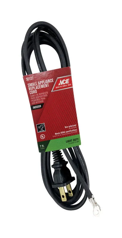 Ace 16/2 HPN 125 V 7 ft. L Appliance Cord