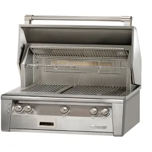 Alfresco 36" Natural Gas Built-In Grill with Sear Zone in Stainless Steel