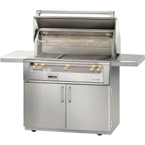 Alfresco ALXE 42" FS NG Grill With Sear Zone And Rotisserie