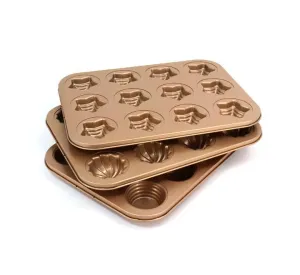 Aluminum 12-Slot Muffin/ Cup Cake Pan