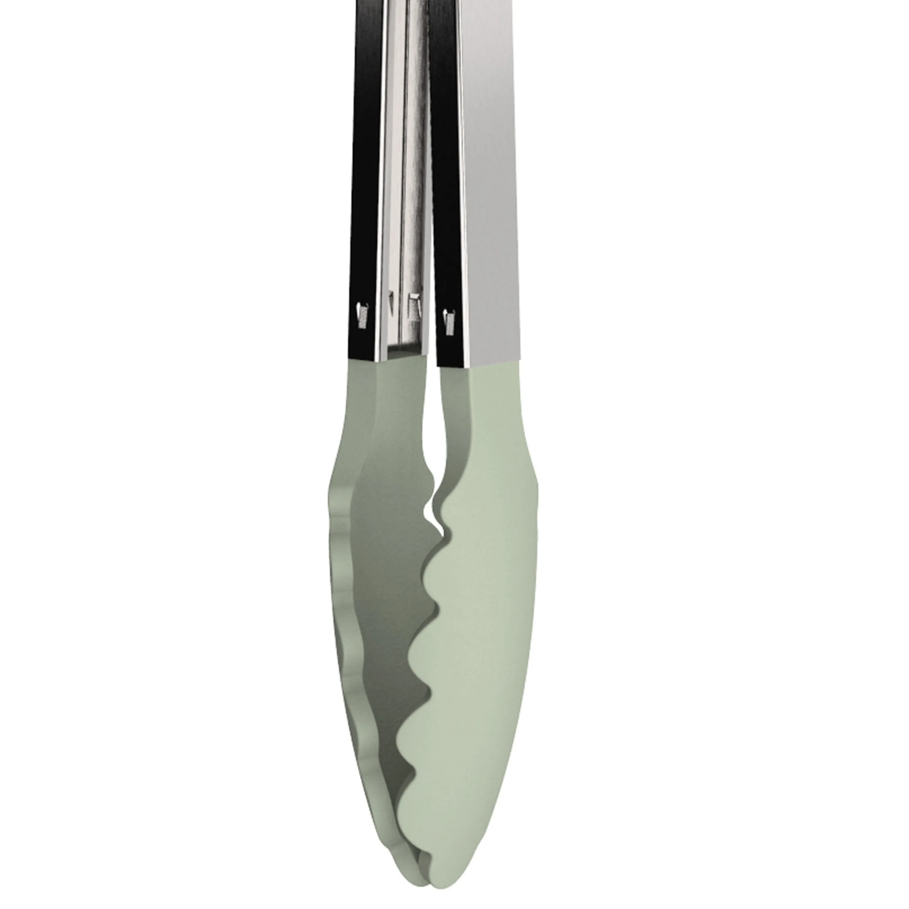 BergHOFF Balance Nonstick Serving Tongs 10.5", Recycled Material, Sage