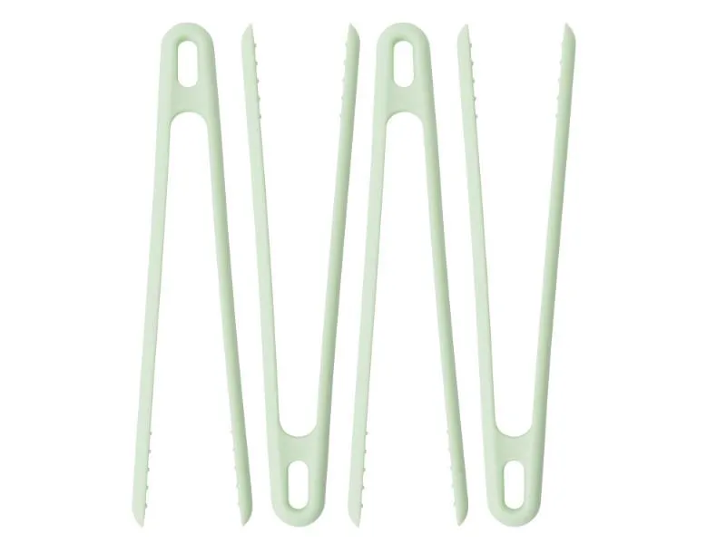 BergHOFF Leo 11" Nylon Grill Tongs, Set of 4, Mint