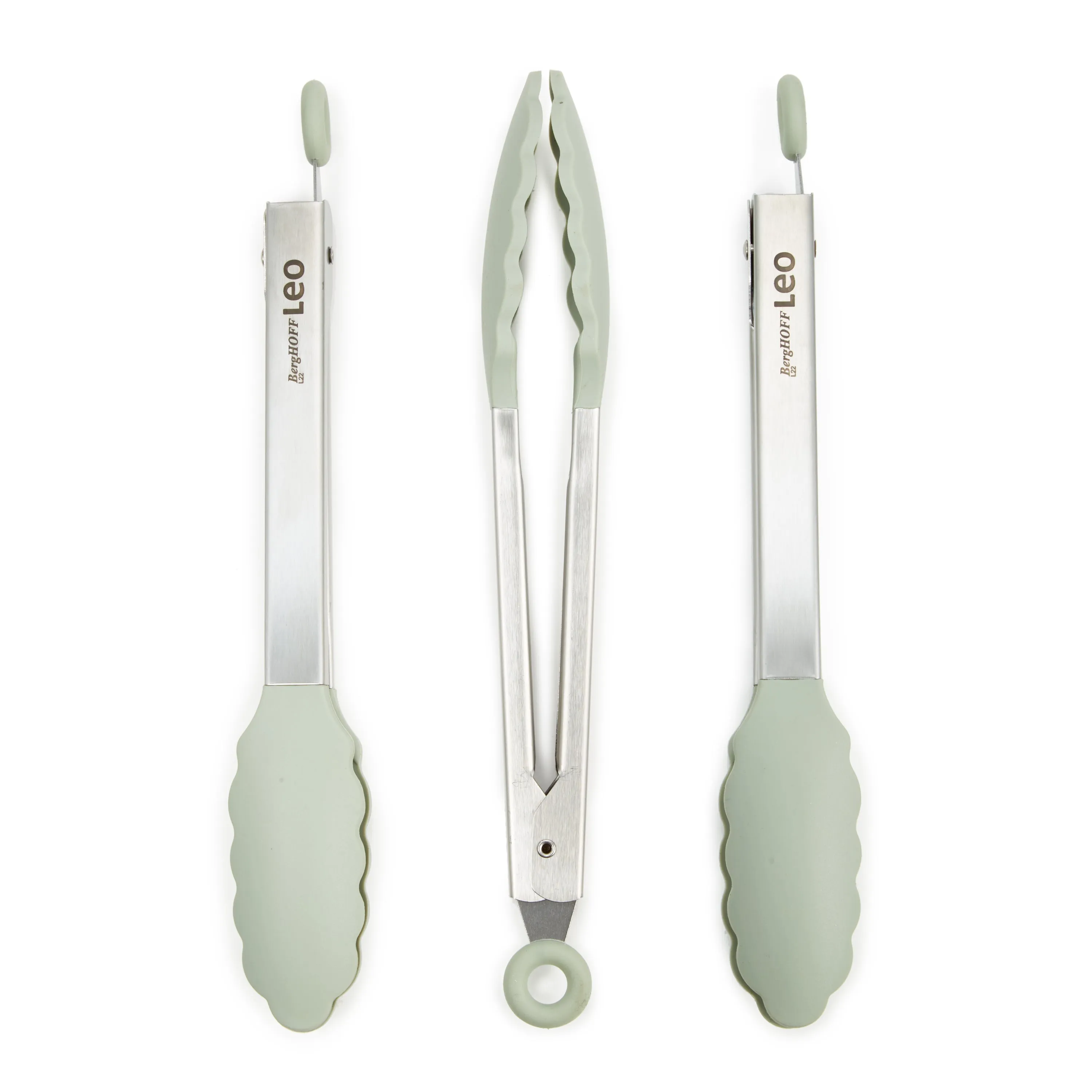 BergHOFF Leo Balance 3pc Serving Tongs Set, Sage