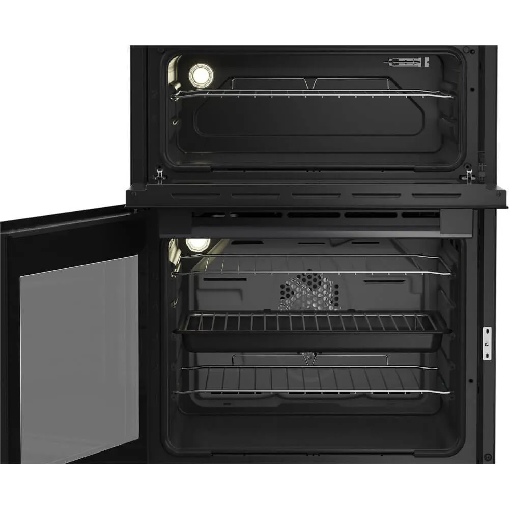 Blomberg HIN651N 60cm Double Oven Electric Cooker with Induction Hob  Anthracit