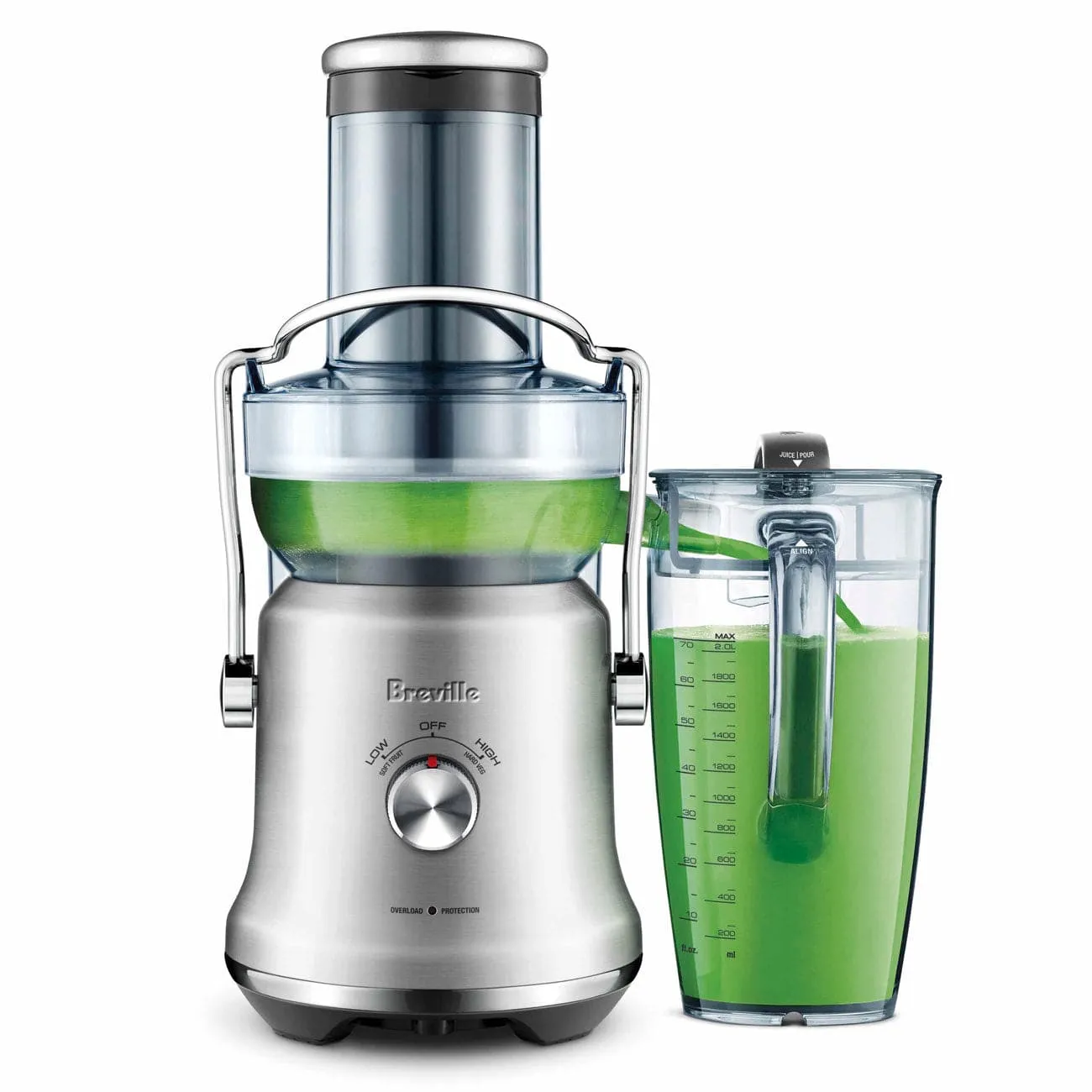 Breville Juice Extractor the Juice Fountain Cold Plus, Brushed Stainless Steel