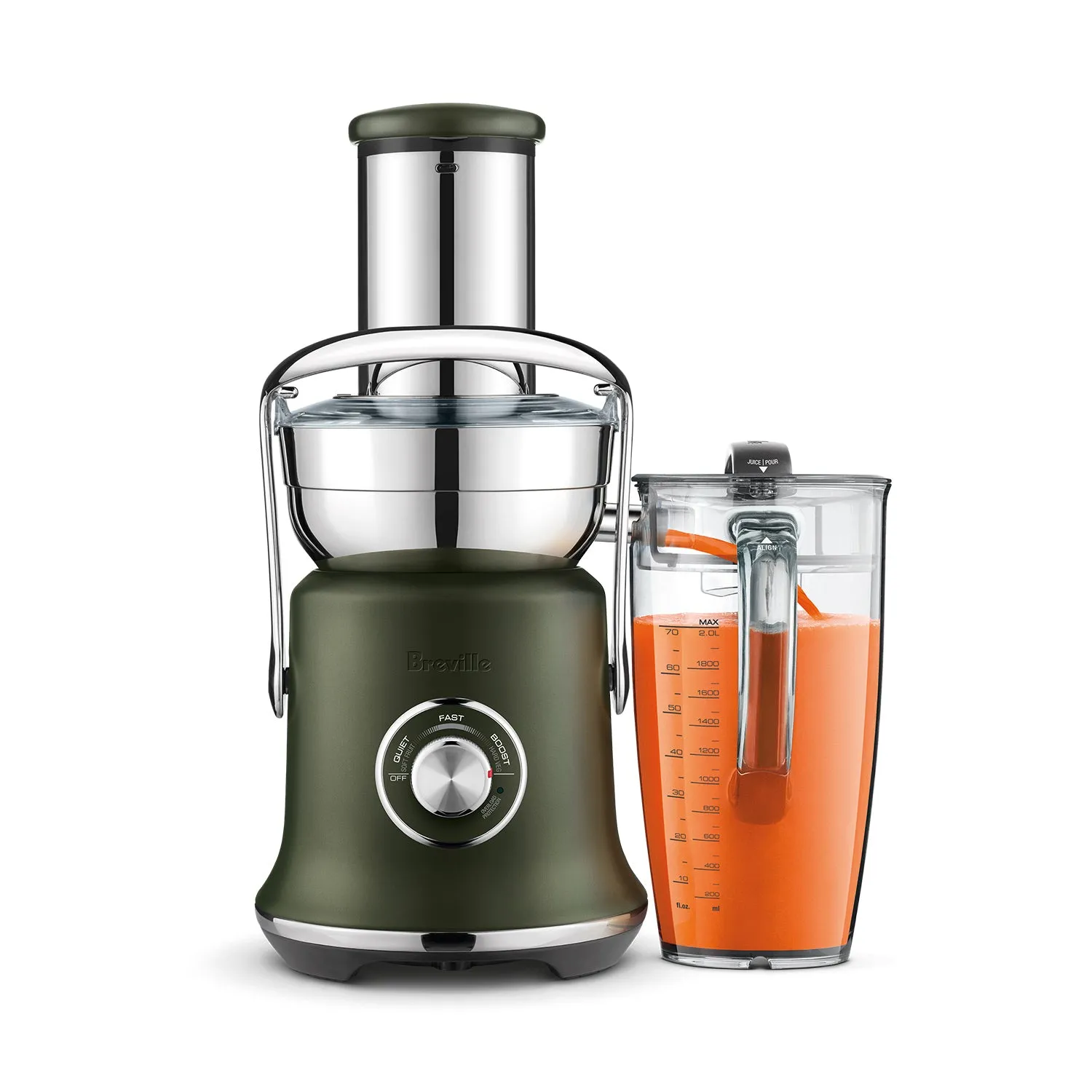 Breville Juice Fountain Cold XL Juicer, Olive Tapenade #BJE830OLT1BNA1