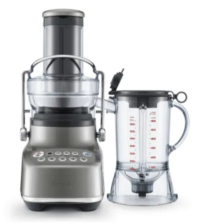 Breville Smoked Hickory Blender & Juicer the 3X Bluicer