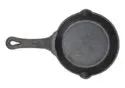 Cast Iron Skillet, 6" Round, Induction Ready, NRE # 018606