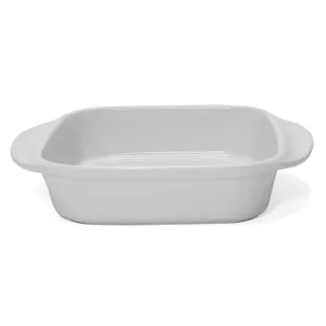 Chantal Classic Ceramic Bakeware, 8" Sq Baker, White