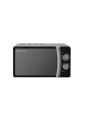 Colours Plus Manual Microwave - Black