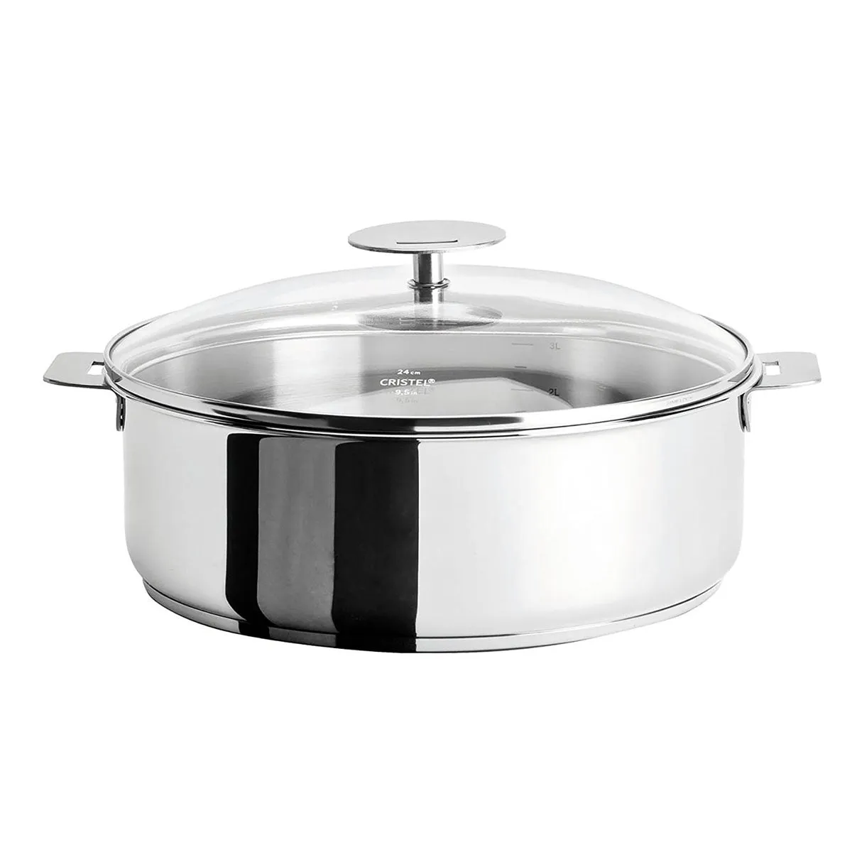 Cristel Casteline 7-Quart Saute Pan