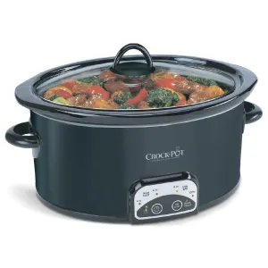 Crock-Pot® Smart-Pot™ - 4Qt. (3.8L) Oval Programmable Slow Cooker | Black