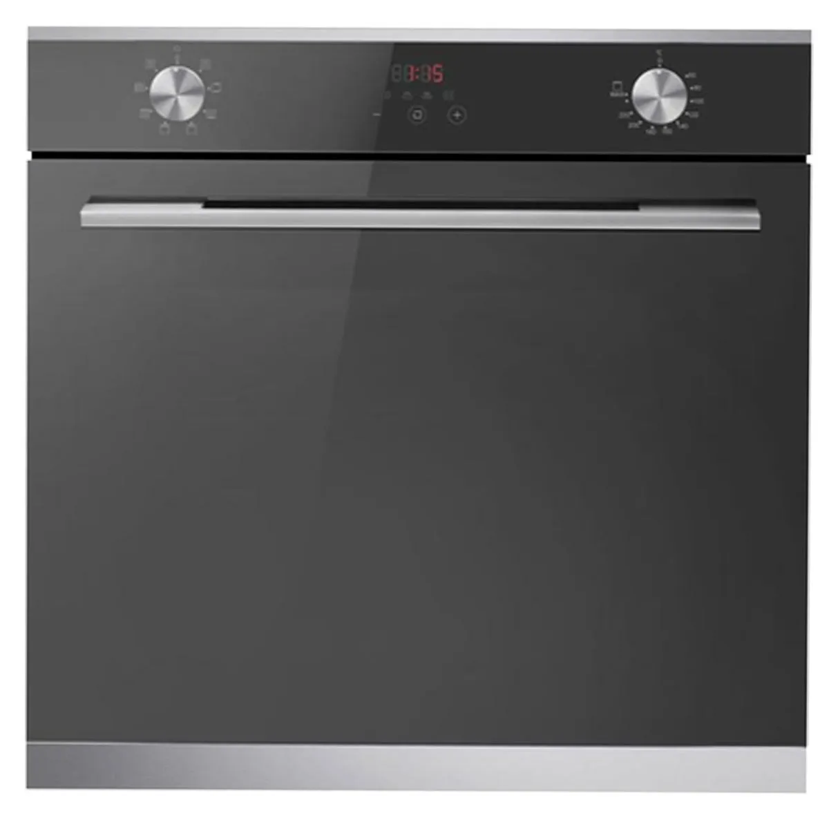 Crown Built-in Oven FGE20E3TMR Gas & Electric Fully Imported Capacity 73 Liters Triple Glazed Glass