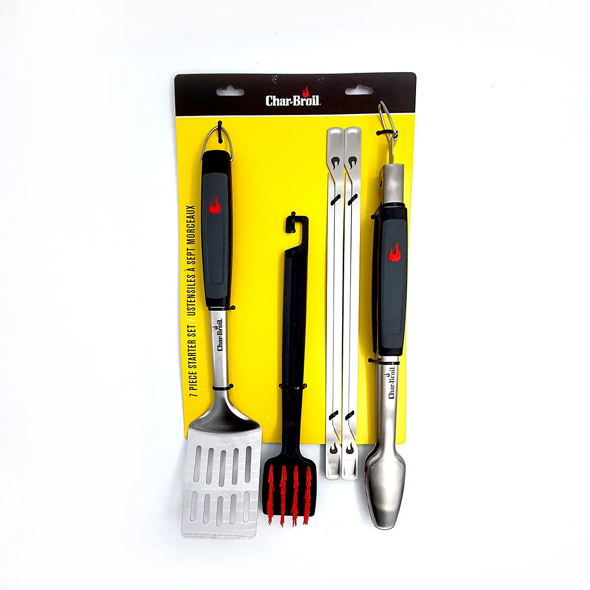 Deluxe Crave 7-Piece Complete BBQ Tool Set