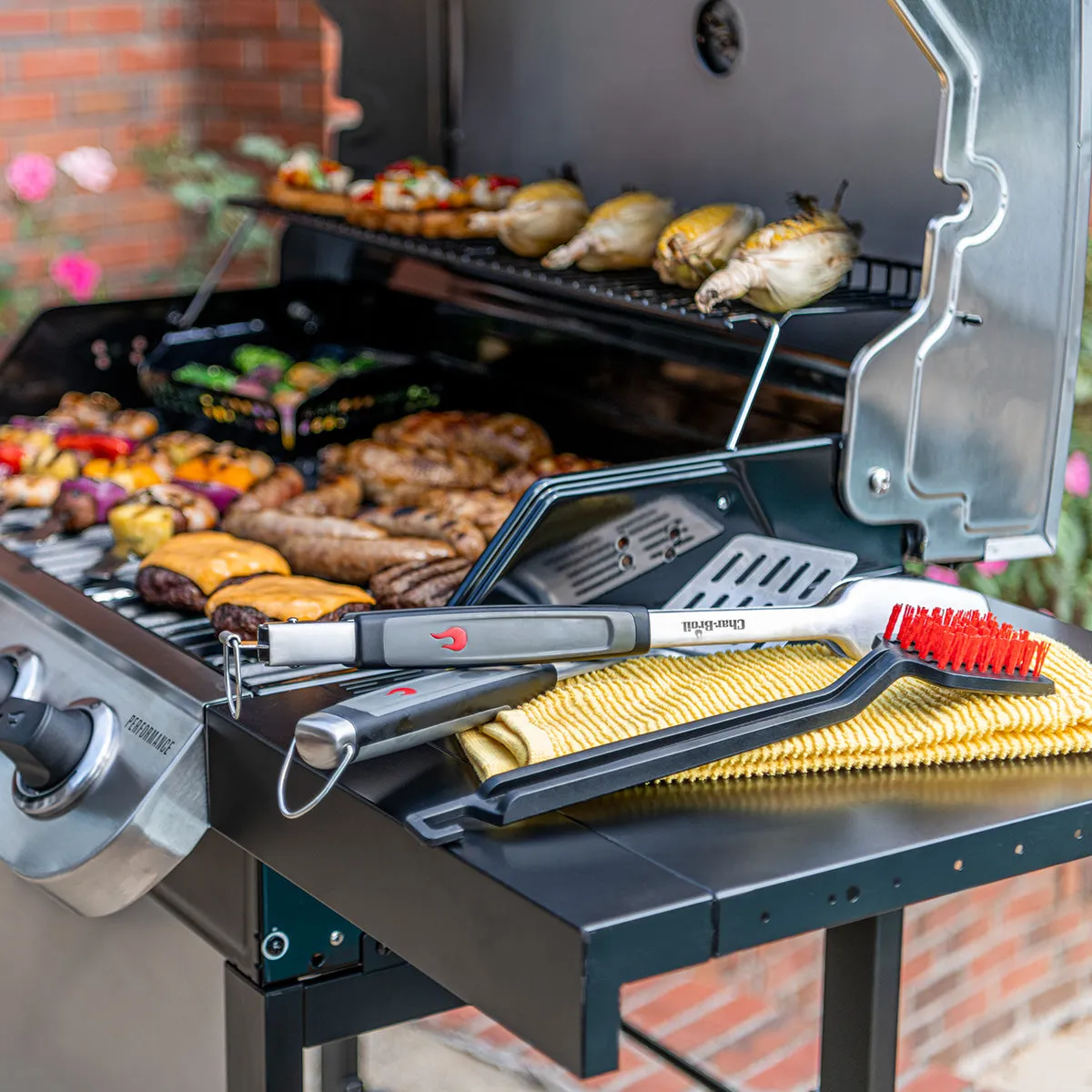 Deluxe Crave 7-Piece Complete BBQ Tool Set