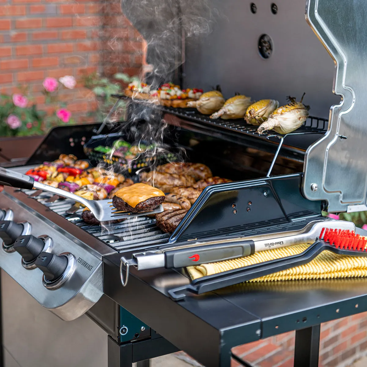 Deluxe Crave 7-Piece Complete BBQ Tool Set