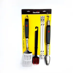 Deluxe Crave 7-Piece Complete BBQ Tool Set