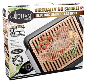 Electric Smokeless Grill, As Seen on TV