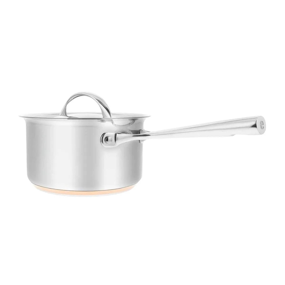 Essteele Per Vita Copper Base Stainless Steel Induction Covered Saucepan 14cm (1.2L)