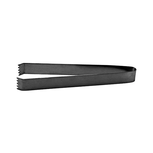 FOH Brushed Stainless Steel Tongs, 7", 12 ct