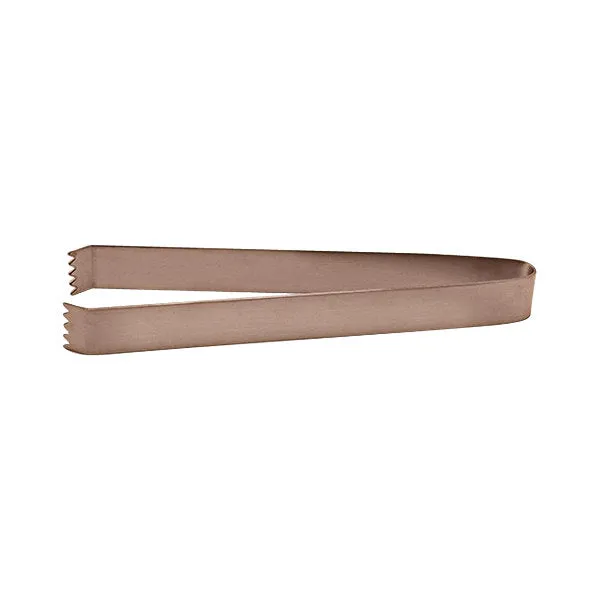 FOH Brushed Stainless Steel Tongs, 7", 12 ct