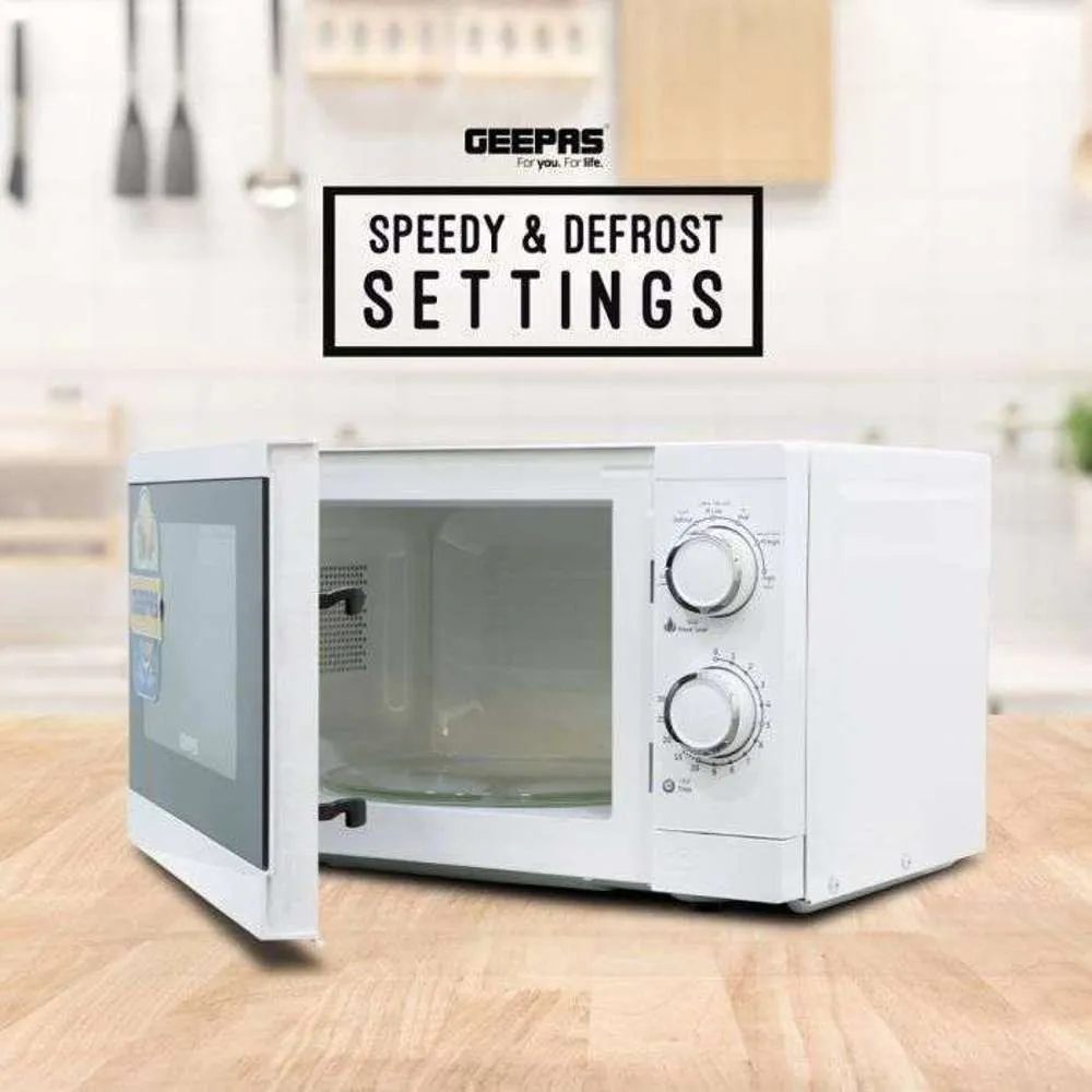 Geepas Microwave 20L White 1200W