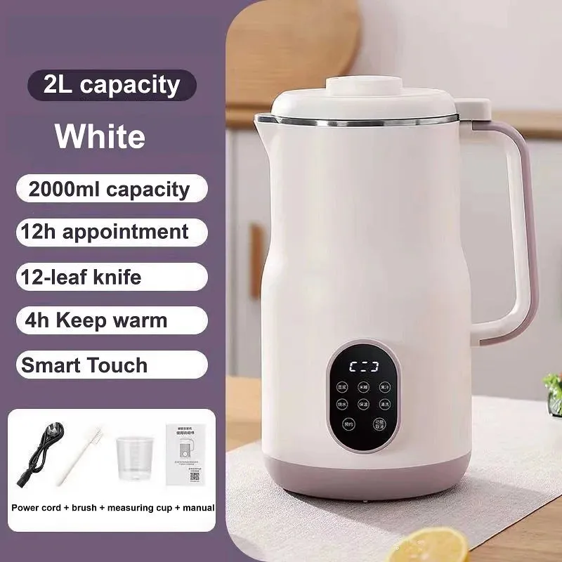 High-Power 2L Soy Milk Maker & Juicer