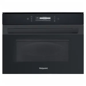 Hotpoint 40L Built-in Combi Microwave - Black Steel | MP 996 BM H