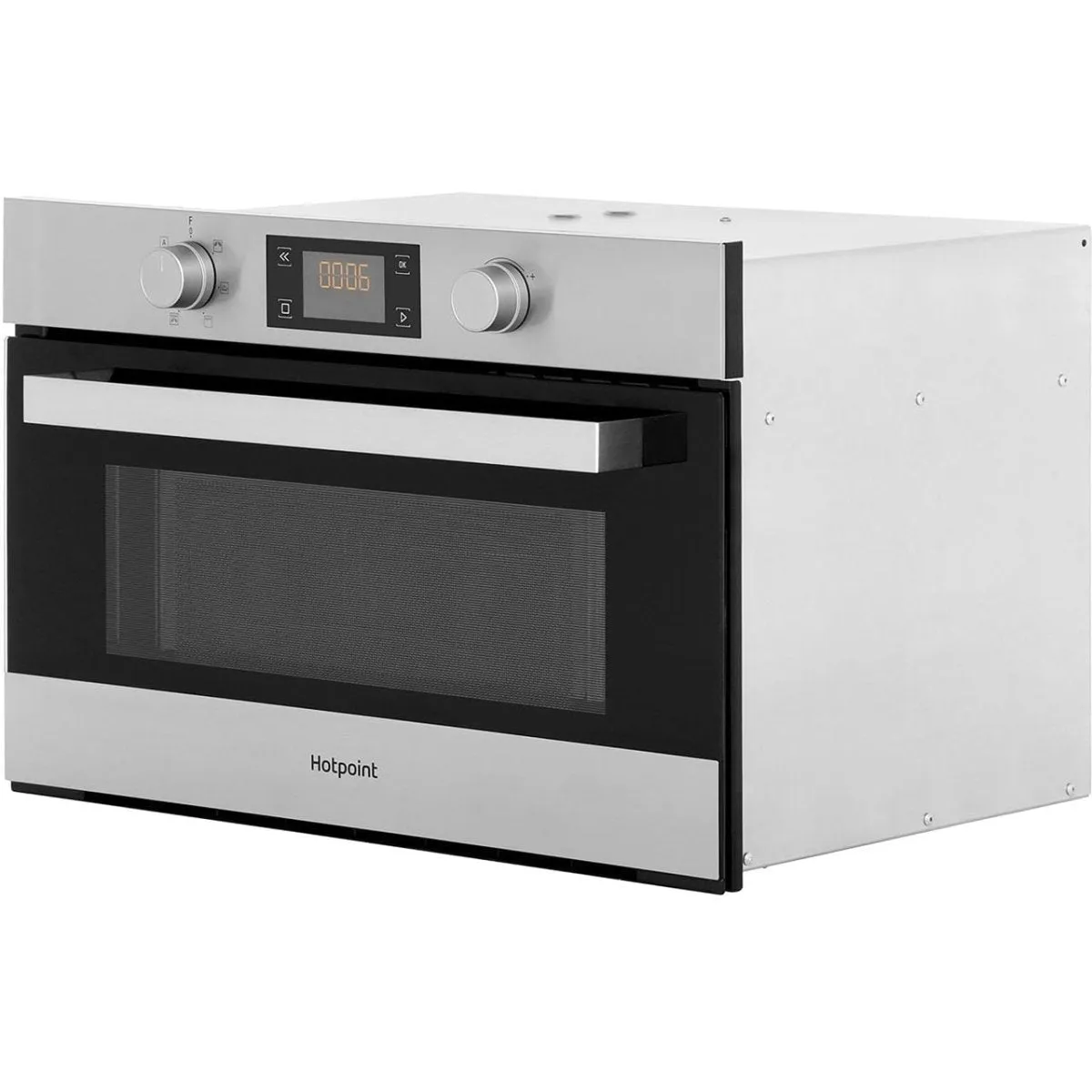 Hotpoint MD344IXH 31L Built-in Microwave Oven And Grill Stainless Steel