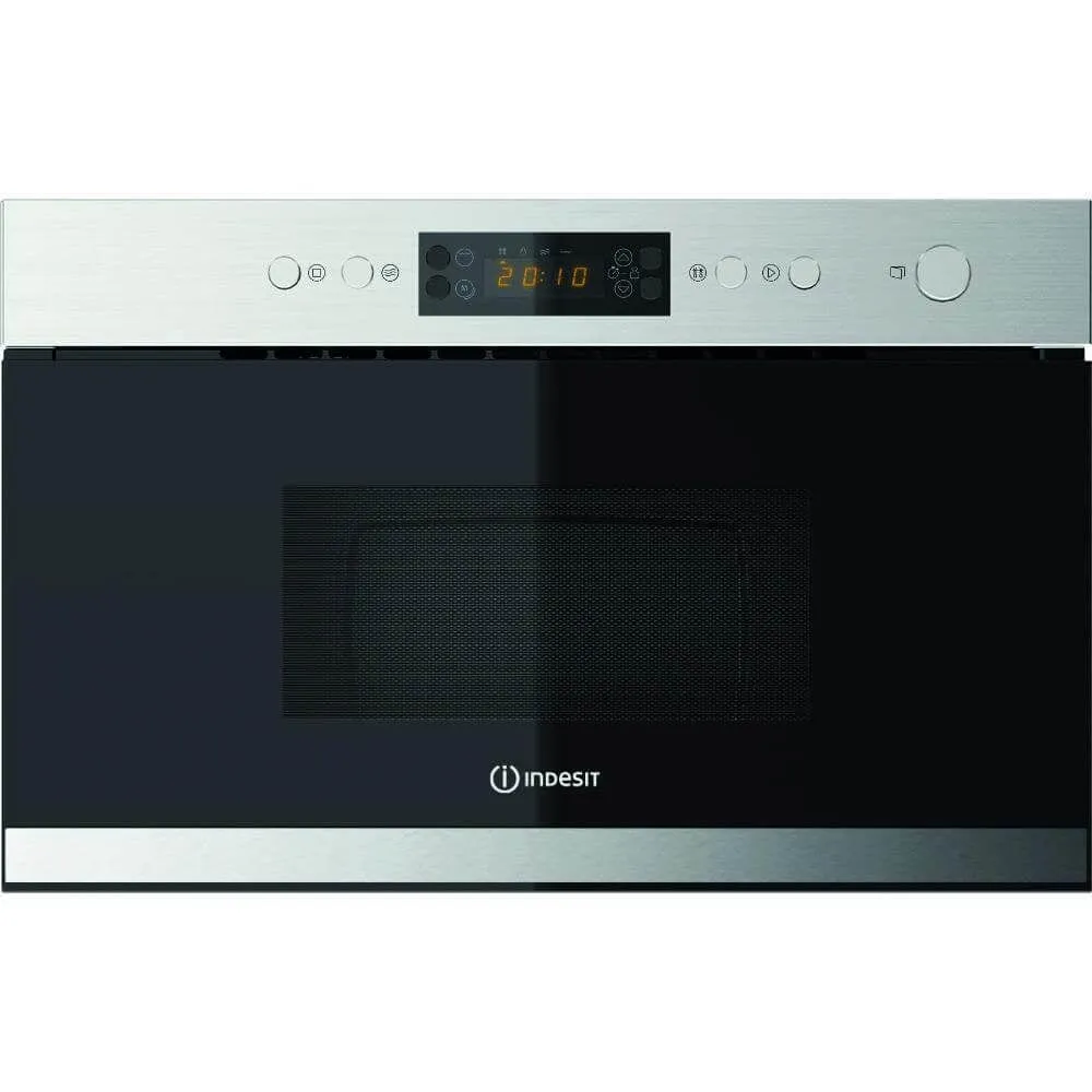 Indesit MWI3213IX Built In Microwave with Grill