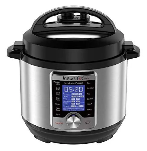 Instant Pot Ultra 3 Qt 10-in-1 Multi- Use Programmable Pressure Cooker, Slow Cooker, Rice Cooker, Yogurt Maker, Egg Cooker, Sauté, Steamer, Warmer, and Sterilizer, Silver