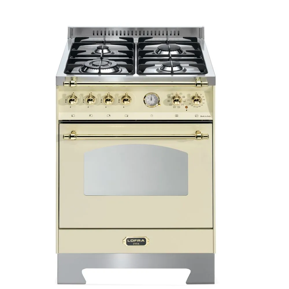 Italian Full Gas Range Cooker 60cm LOFRA Dolcevita RBI66GVGT.