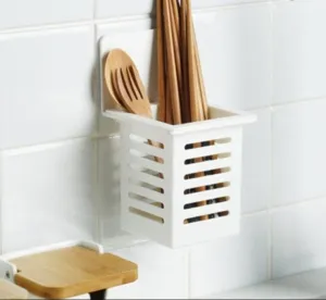 Kitchen Utensil Storage Holder Wall Mounted