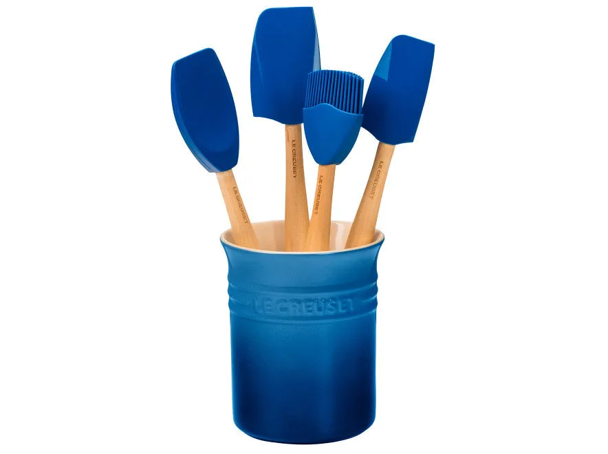 Le Creuset Craft Series Utensil Set w/Crock