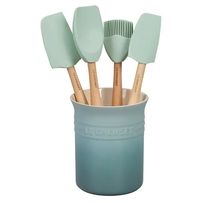 Le Creuset Craft Series Utensil Set w/Crock