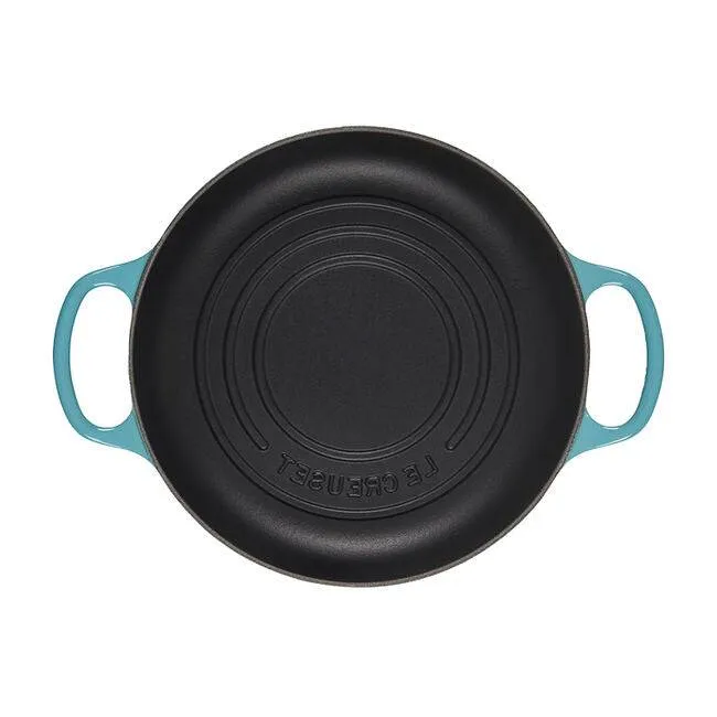 Le Creuset Enameled Cast Iron Signature Bread Oven, 9.5-Inches, Caribbean