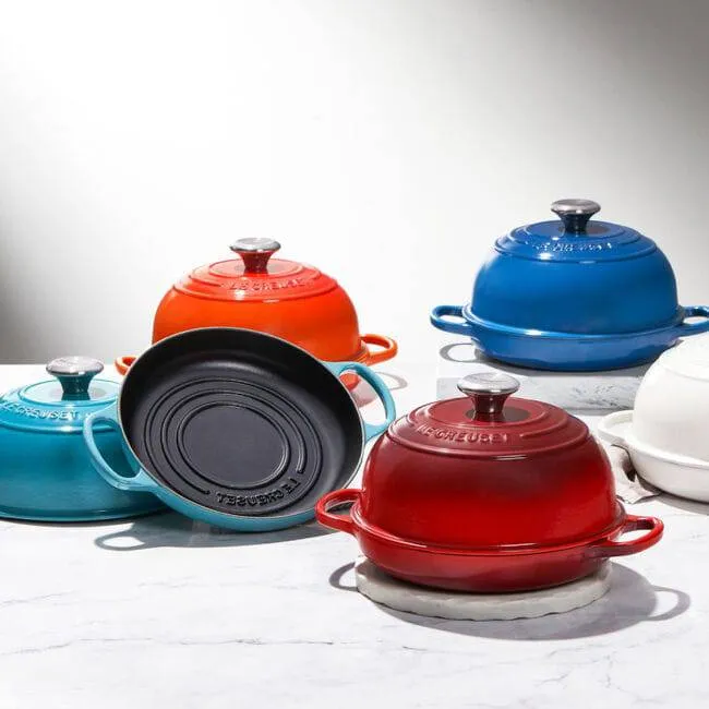 Le Creuset Enameled Cast Iron Signature Bread Oven, 9.5-Inches, Marseille