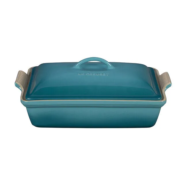 Le Creuset Heritage Covered Rectangular Casserole Dish 4 qt.