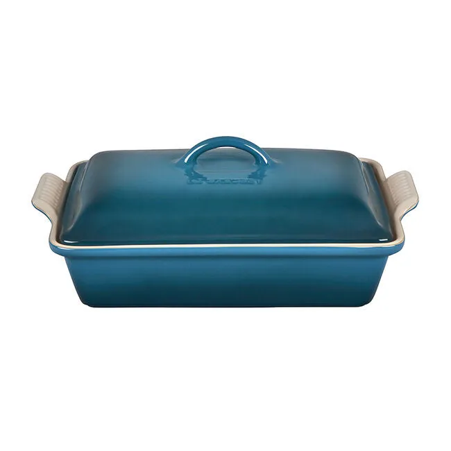 Le Creuset Heritage Covered Rectangular Casserole Dish 4 qt.