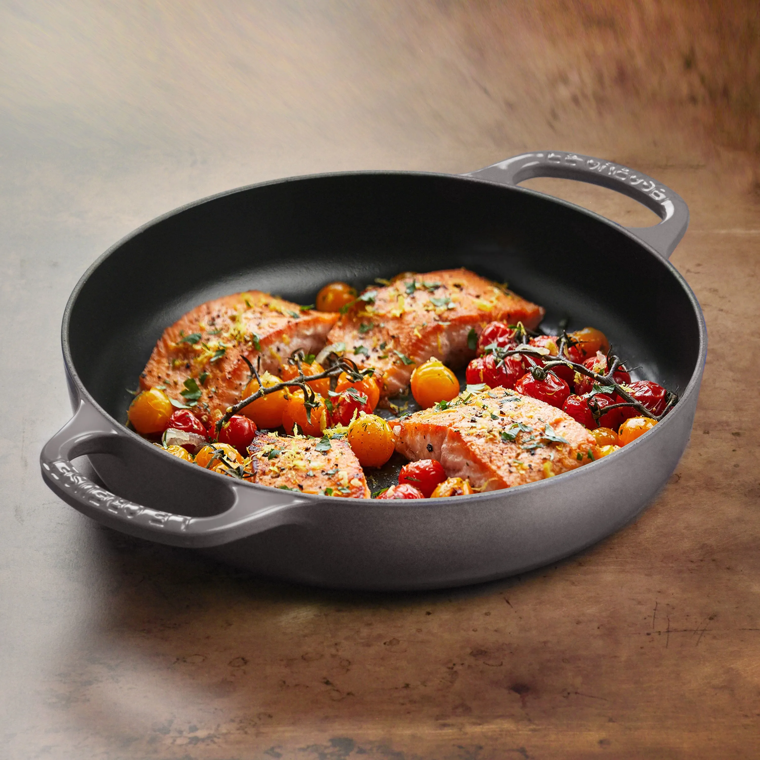 Le Creuset Signature Cast Iron 11" Oyster Everyday Pan