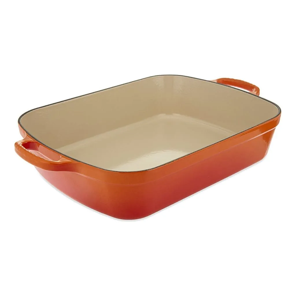 Le Creuset Signature Cast Iron Rectangular Roaster 33cm Volcanic