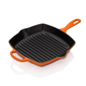 Le Creuset Signature Cast Iron Square Grillit 26cm Volcanic