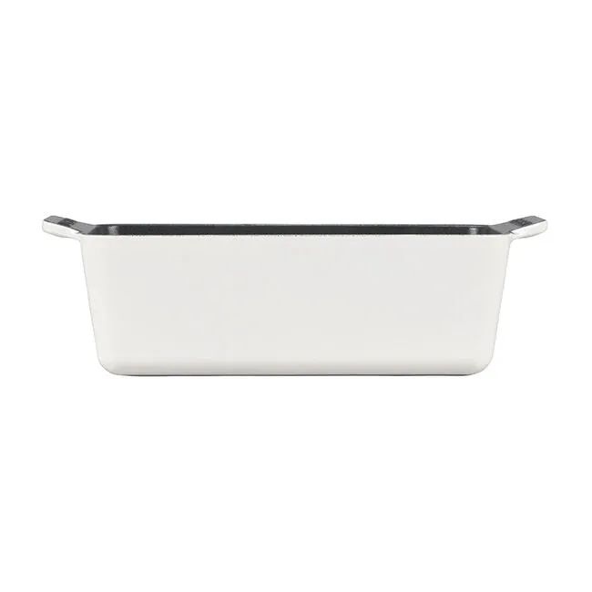 Le Creuset Signature Enameled Cast Iron Loaf Pan, 9 x 5-Inches, White