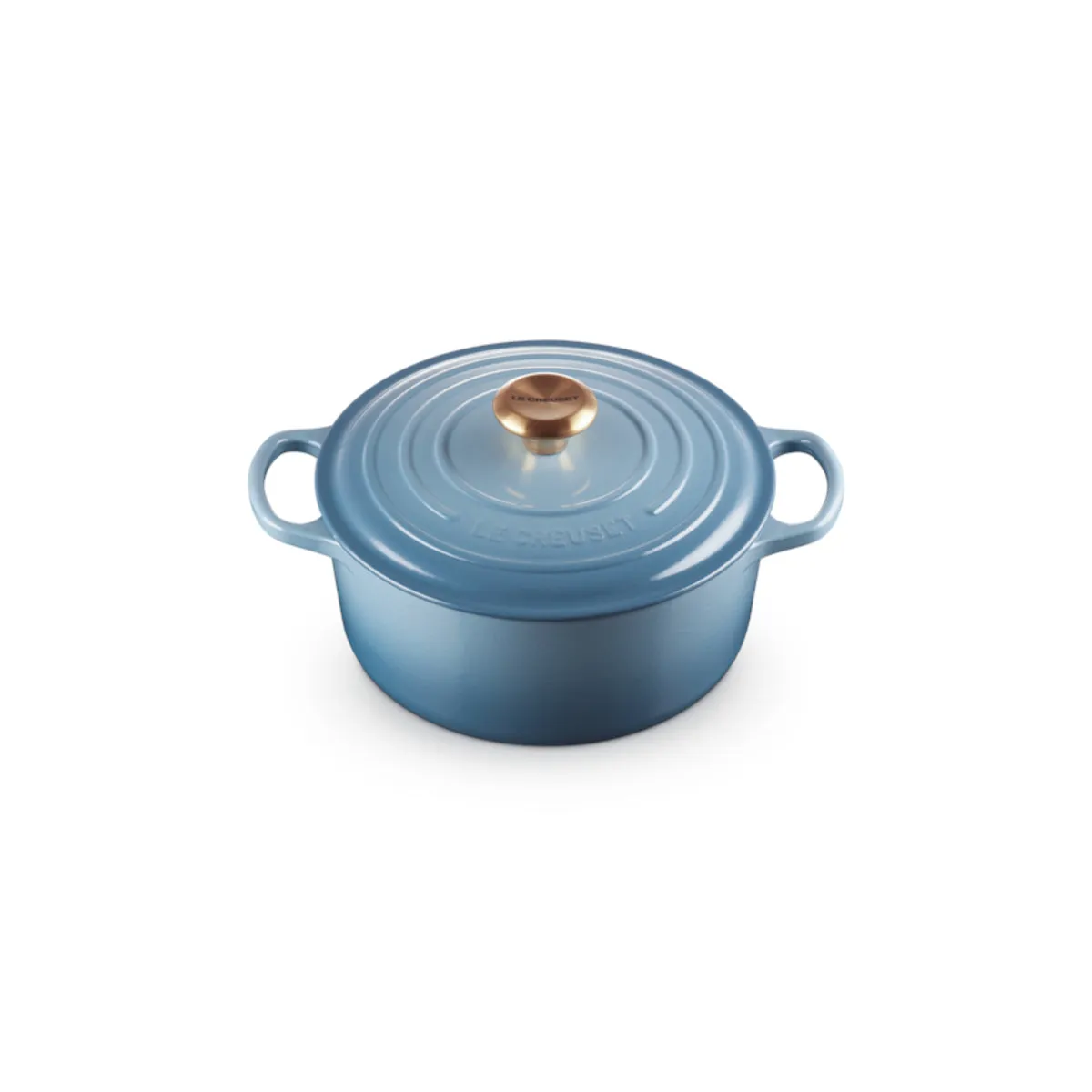 Le Creuset Signature Round Casserole Chambray 24cm